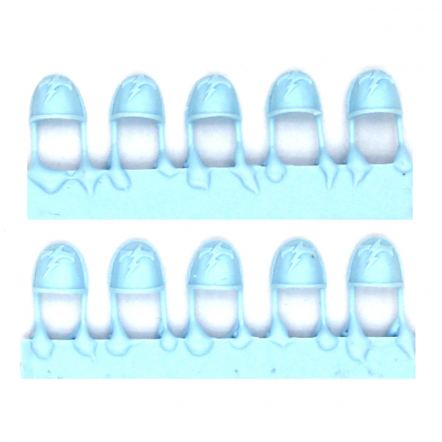 WHITE SCARS MK IV SHOULDER PADS