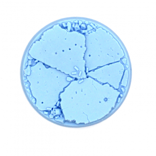 TEXTURED DREADNOUGHT 60 MM ROUND  BASE