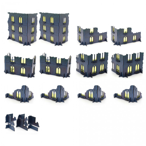 TERRAIN SET: GLOOMCOURT  (Турнирный террейн Warhammer 40k)