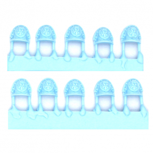 IMPERIAL FISTS LEGION MKIII SHOULDER PADS