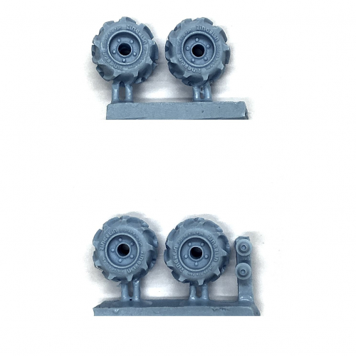 WHEELS - 19MM OFF ROAD WHEEL X 4 SPRUE