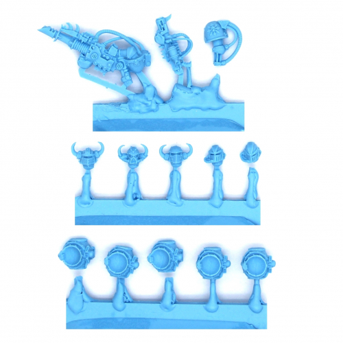 CHAOS SPACE MARINES IRON WARRIORS UPGRADE PACK