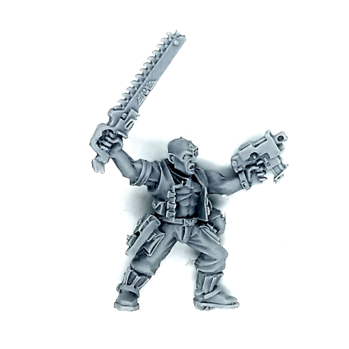 CATACHAN OFFICER WITH CHAINSWORD