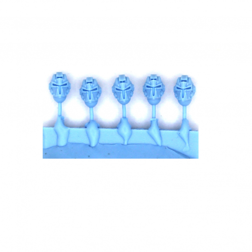 IMPERIAL TEMPLAR HELMET HEADS SET (5U) V2