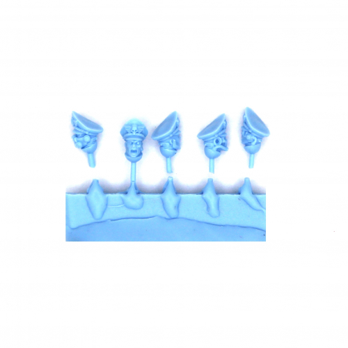 IMPERIAL COMMISSAR HEADS SET (5U)