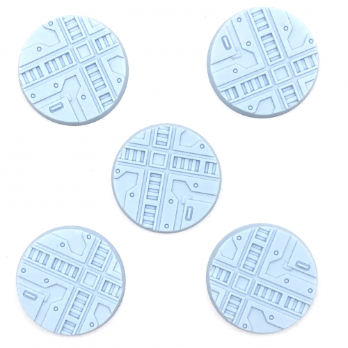 NECROMUNDA 40 MM BASES (5)