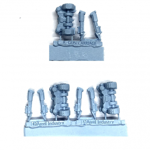 GUN CARRIAGE (SET OF 3)
