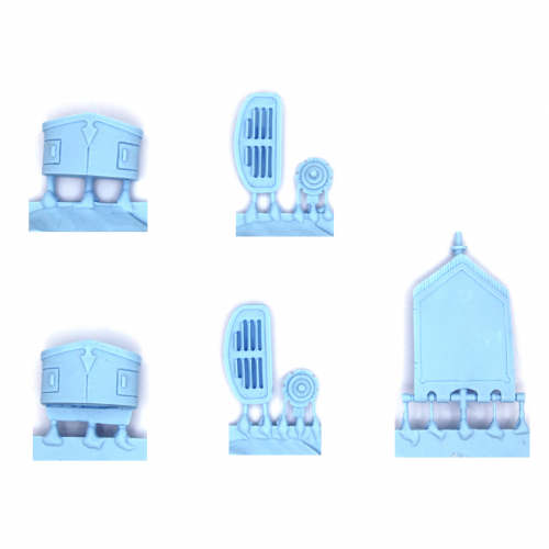 IMPERIAL MECH CANOPY MOUNTS - MISSILE PODS AND BANNER POLE