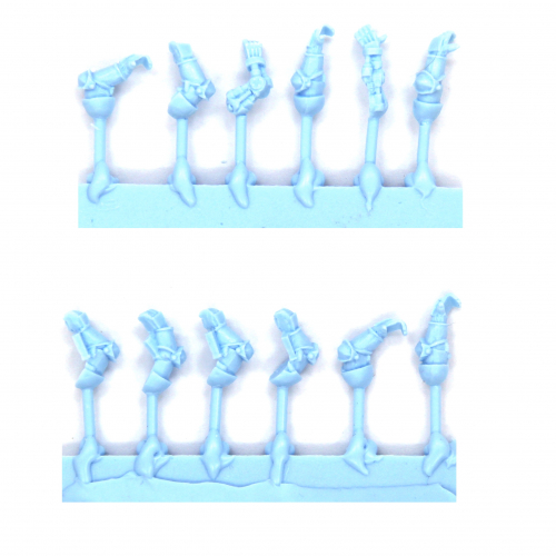 MEDIEVAL RIFLE ARMS - FIVE PAIRS +BIONIC RIFLE ARMS