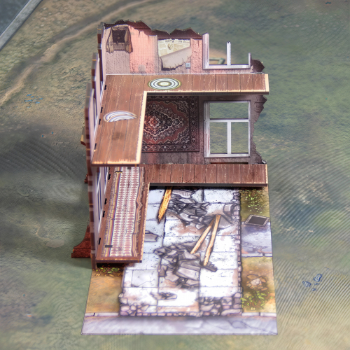 BARRACKS (L-образная большая руина)