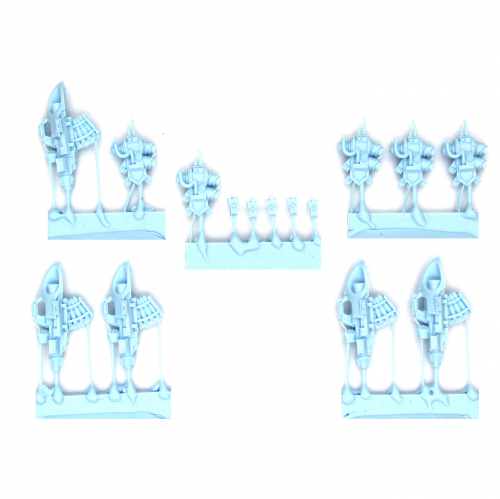 PROTEUS-II PATTERN MISSILE LAUNCHERS SET