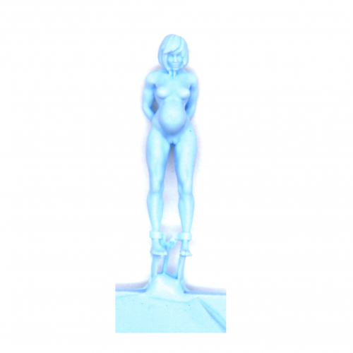 NAKED, PREGNANT AND BOUND GENE-ENHANCED FEMALE WARRIOR SUBMISSIVE