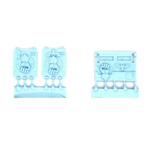 IMPERIAL OR CRIMSON FISTS RHINO DOORS AND FRONTPLATE
