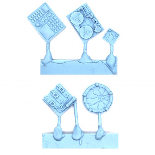 COMPUTER EQUIPMENT & HAND SCANNER SPRUE