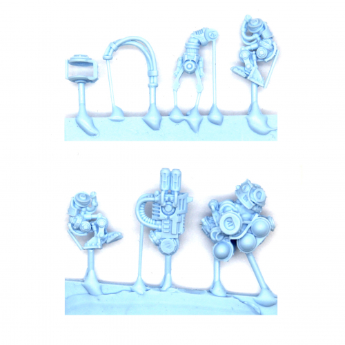 MECHANIC ADEPT BATTLE SERVITOR WITH HEAVY MELTING GUN (HM)