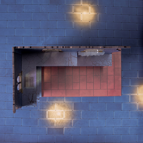 THREE-STOREY RUIN (Трехэтажная руина)