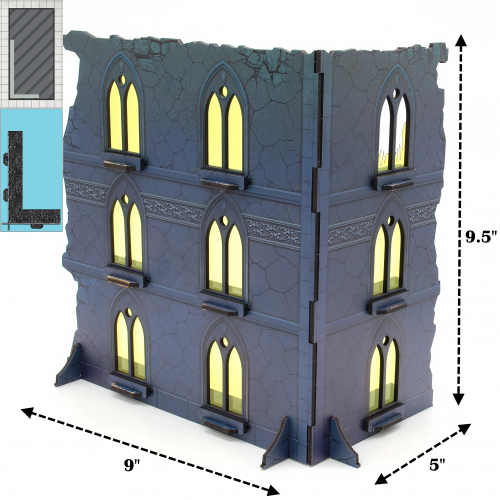 TERRAIN SET: GLOOMCOURT  (Турнирный террейн Warhammer 40k)