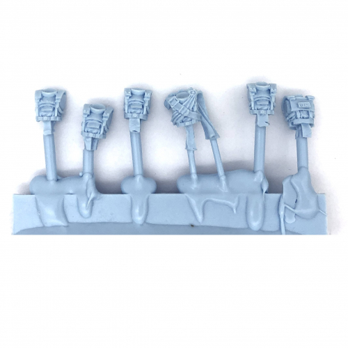 HIGHLAND MOSS GUARD 5 MAN SQUAD TORSOS