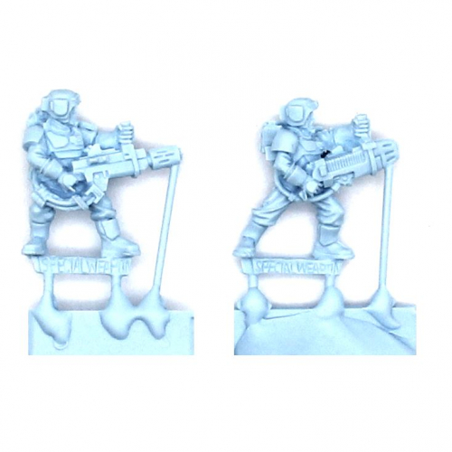 CADIAN WITH PLASMA GUN AND MELTAGUN