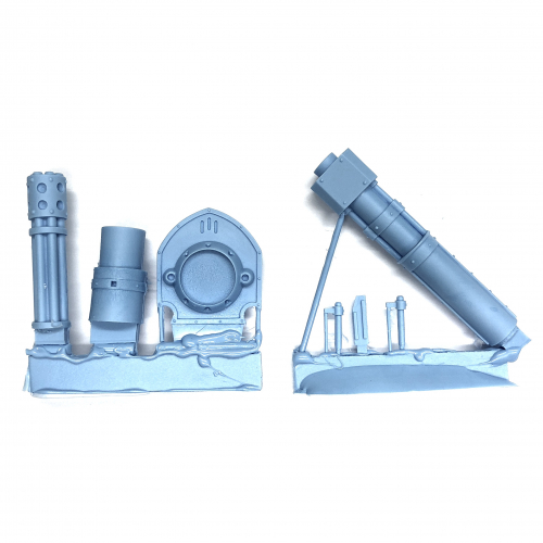 IMPERIAL MECH ALTERNATE CANNON OPTIONS - CHAIN GUN, MORTAR AND EXTERMINATION CANNON