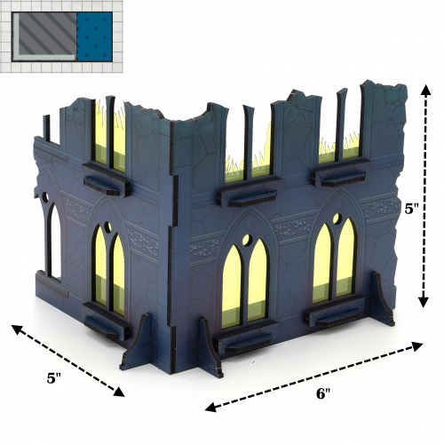 TERRAIN SET: GLOOMCOURT  (Турнирный террейн Warhammer 40k)