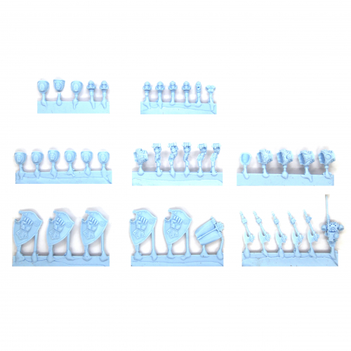 IMPERIAL FISTS LEGION PHALANX WARDER SQUAD UPGRADE SET