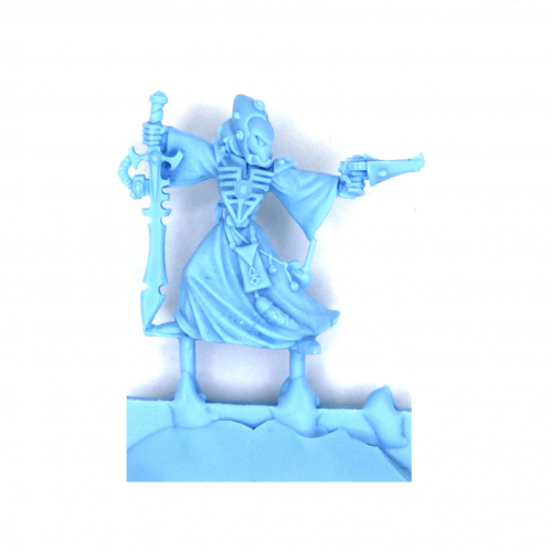 WARLOCK WITH WITCH BLADE AND SKURIKEN PISTOL