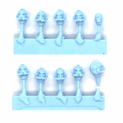 WORD BEARERS MKIV UPGRADE PACK - HEADS