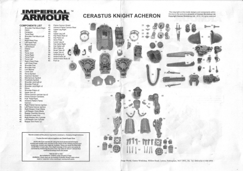 CERASTUS KNIGHT-ACHERON [UPGRADE KIT]