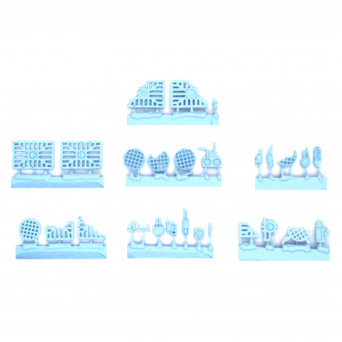 VOID WAR DECORATIVE SCENERY ELEMENTS