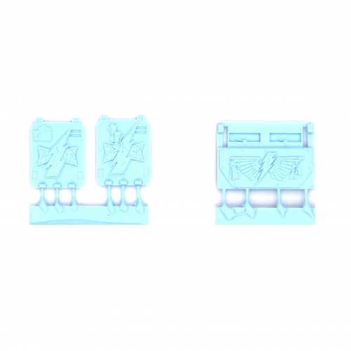 WHITE SCARS RHINO DOORS AND FRONTPLATE