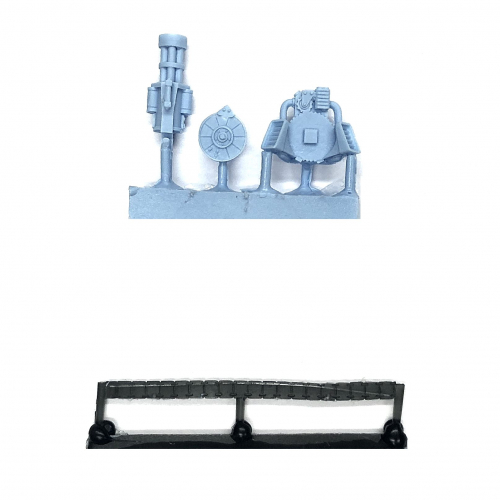 BFG SET - SATURATION FIRE - CHAIN GUN, BACKPACK, NON FLEXIBLE AMMO BELT & AMMO DRUM