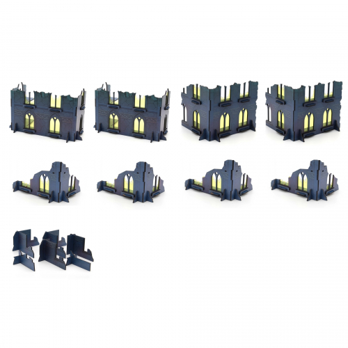 TERRAIN SET: GLOOMCOURT  (Турнирный террейн Warhammer 40k)