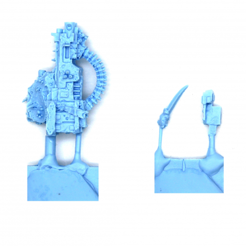 NURGLE DREADNOUGHT HEAVY BOLTERS (RIGHT ARM)