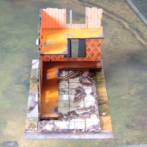 MODULAR HAB-BLOCK (Двухэтажная руина)