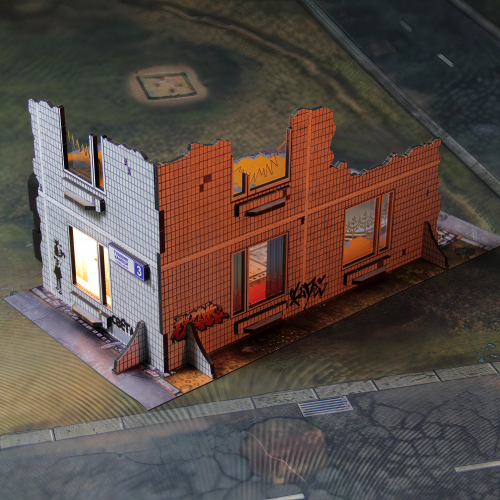 MODULAR HAB-BLOCK (Двухэтажная руина)