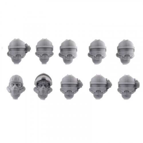 MARTIAN ORBITAL FUSILIERS HEADS