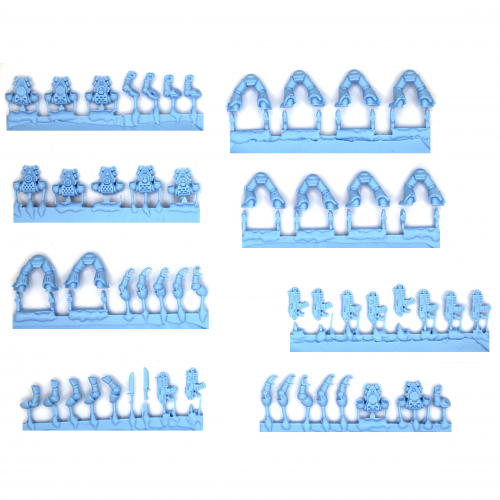 10 CLASSIC SPACE MARINES WITH BOLTGUNS