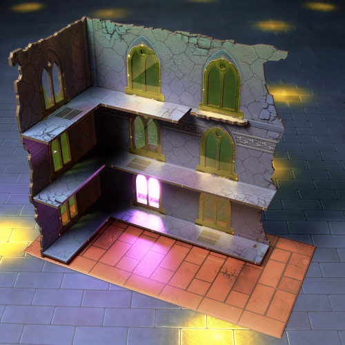 THREE-STOREY RUIN (Трехэтажная руина)