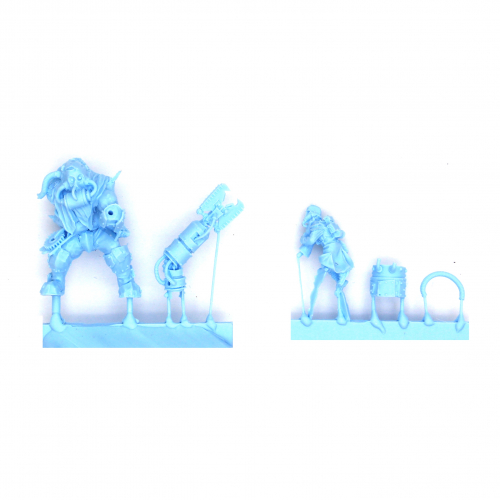 RENEGADE OGRYN WITH DEATH KORPS OF KRIEG VICTIM