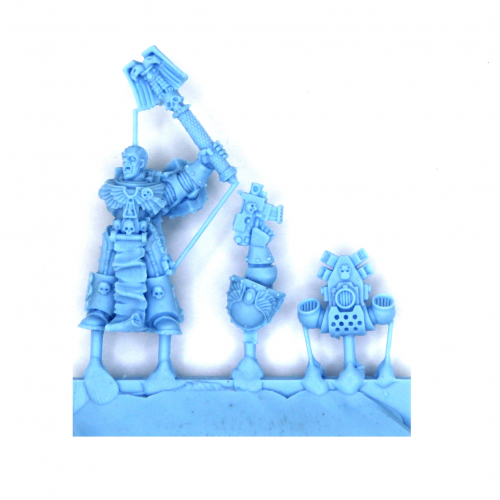 CHAPLAIN WITH CROZIUS AND BOLT PISTOL