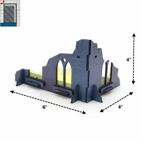 TERRAIN SET: GLOOMCOURT  (Турнирный террейн Warhammer 40k)