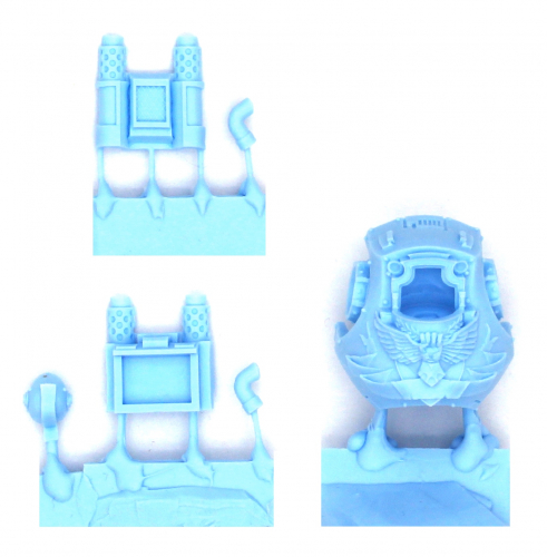 IMPERIAL FISTS CONTEMPTOR DREADNOUGHT UPGRADE SET