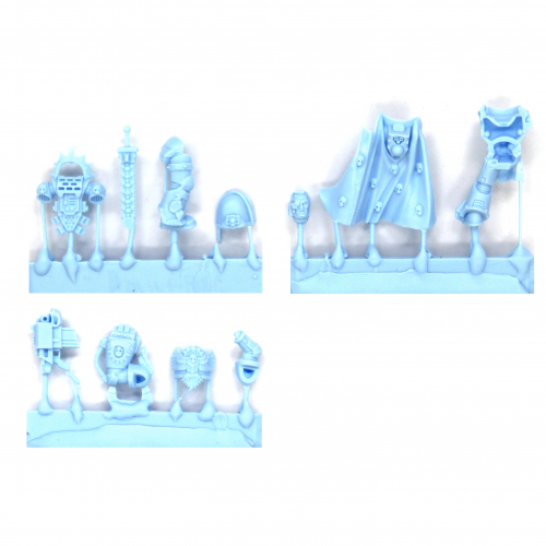 SPACE MARINE CAPTAIN WITH STORM BOLTER AND POWERFIST