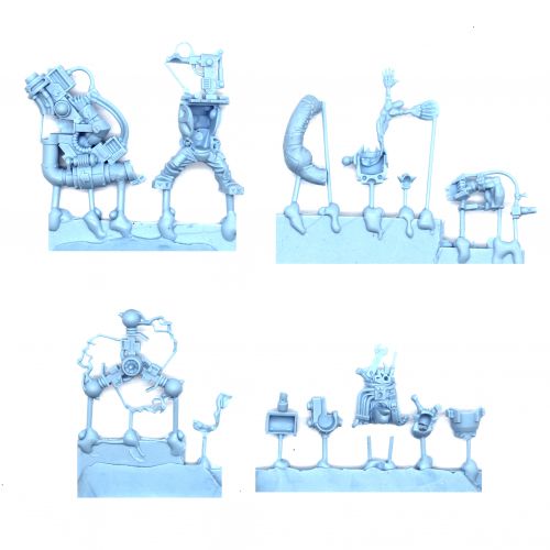 BIG MEK WITH SHOKK ATTACK GUN