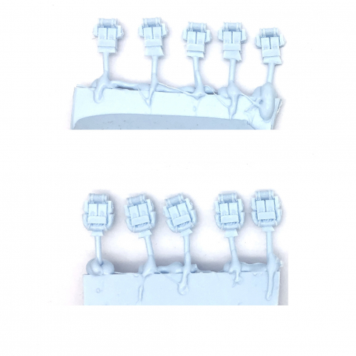 DEATH KORPS OF KRIEG INFANTRY SQUAD FIRING BACKPACKS