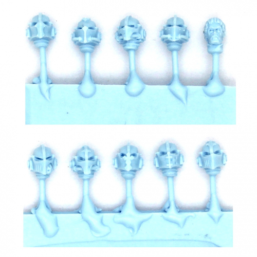 DARK ANGELS LEGION HEADS UPGRADE SET