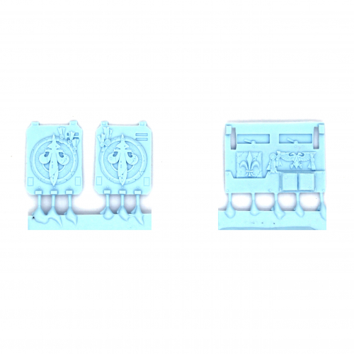 ADEPTA SORORITAS RHINO DOORS AND FRONTPLATE