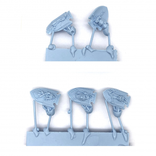 DEATHWING COMMAND SQUAD SHIELDS (5)