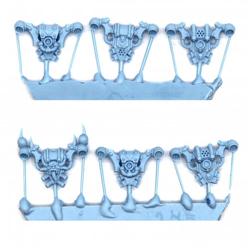 CHAOS SPACE MARINES BACKPACKS